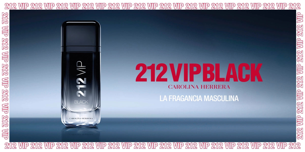 Fragancia Carolina Herrera 212 VIP BLACK Perfume